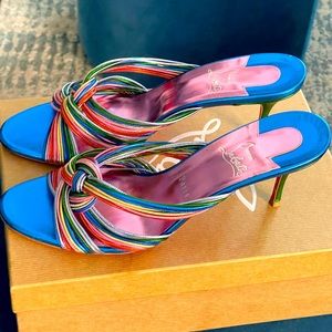 Christian Louboutin Multicolor Strappy Sandals